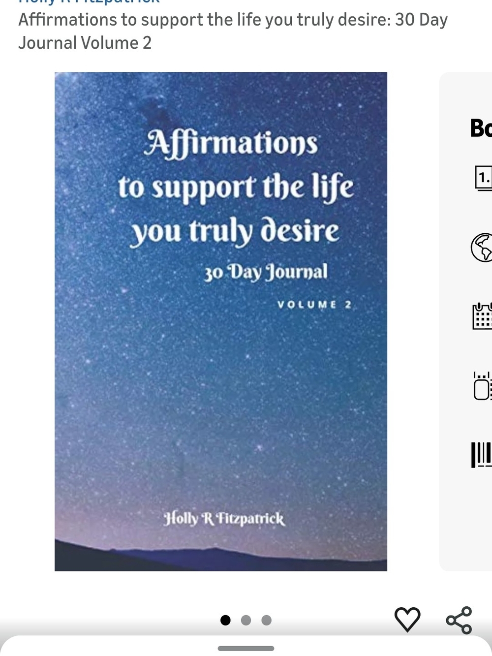Affirmations to Support the Life You Truly Desire Vol2 Guided Journal